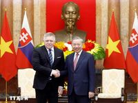 Tổng Bí thư, Chủ tịch nước Tô Lâm tiếp Thủ tướng Slovakia