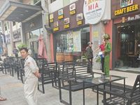 Đà Nẵng: Xử lý nhiều trường hợp lấn chiếm vỉa hè sau phản ánh của Báo Người Lao Động