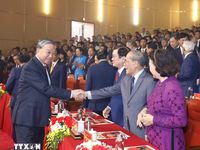 Tổng Bí thư, Chủ tịch nước dự kỷ niệm 120 năm Ngày sinh Tổng Bí thư Hà Huy Tập