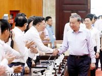 Tổng Bí thư, Chủ tịch nước làm việc với Ban Thường vụ Thành ủy TP Hồ Chí Minh