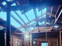 Mưa đá, giông lốc làm hư hại nhà cửa, hoa màu diện rộng