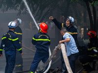 Hình ảnh quên mình chữa cháy, tìm kiếm cứu nạn của các chiến sỹ Cảnh sát PCCC Thủ đô