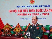 Khai mạc trọng thể Đại hội đại biểu toàn quốc Hội Cựu chiến binh Việt Nam lần 8