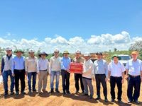 Chủ tịch UBND tỉnh Phạm Anh Tuấn kiểm tra một số dự án trọng điểm ở khu vực Tây Gia Lai