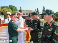 Toàn cảnh khai mạc Hội thao Phòng thủ dân sự toàn quân năm 2026