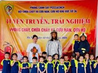 Trang bị kỹ năng phòng cháy, chữa cháy cho trẻ mầm non