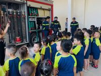 Trang bị kỹ năng phòng cháy, chữa cháy cho trẻ mầm non