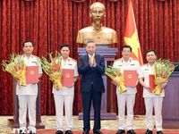 Tổng Bí thư, Chủ tịch nước Tô Lâm trao Quyết định bổ nhiệm chức danh Kiểm sát viên Viện Kiểm sát nhân dân tối cao