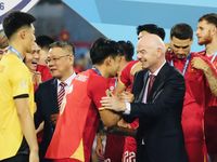 Chủ tịch FIFA chúc mừng những nhà vô địch ASEAN Cup 2026