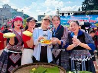 Về Mù Cang Chải vui hội giã bánh giày độc đáo của người Mông