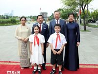 Tổng Bí thư, Chủ tịch nước Tô Lâm chủ trì Lễ đón Tổng thống Myanmar thăm chính thức Việt Nam