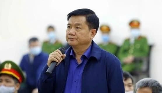 Ông Đinh La Thăng không còn tài sản để thi hành án hơn 825 tỷ đồng