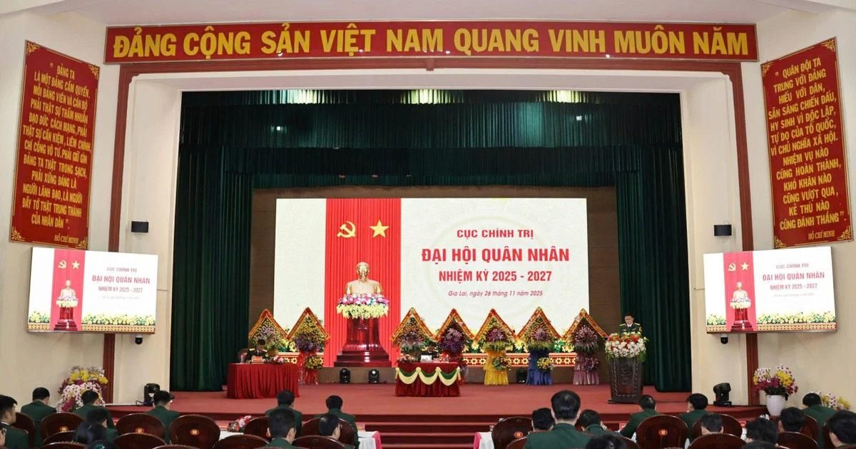 Cục Chính trị Quân đoàn 34 tổ chức Đại hội quân nhân nhiệm kỳ 2025-2027