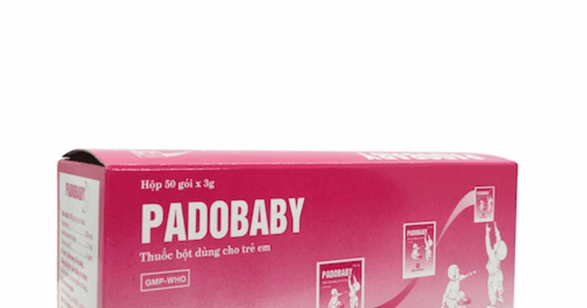 Thu hồi toàn quốc lô thuốc Padobaby do không đạt chất lượng