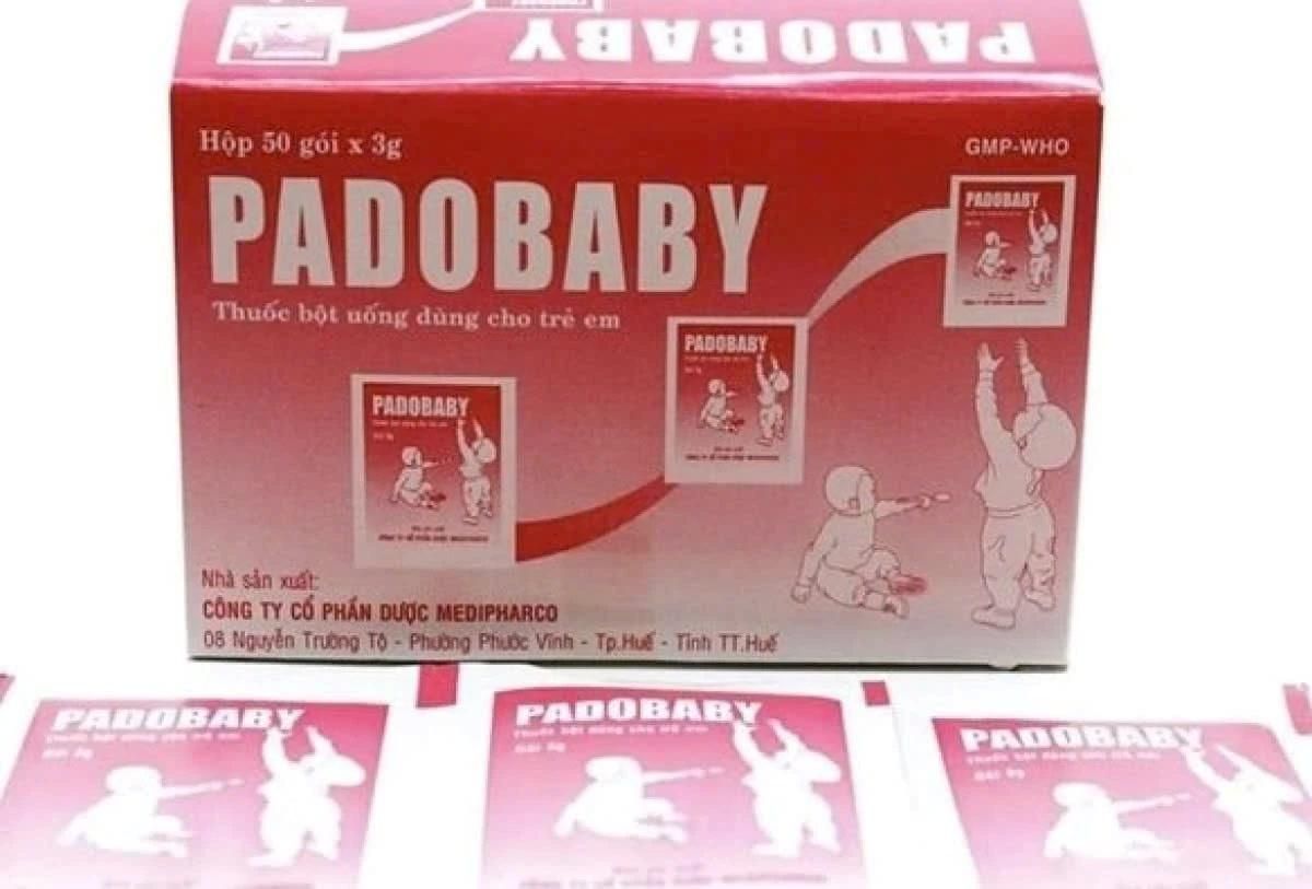 Khẩn trương thu hồi toàn bộ thuốc bột uống Padobaby