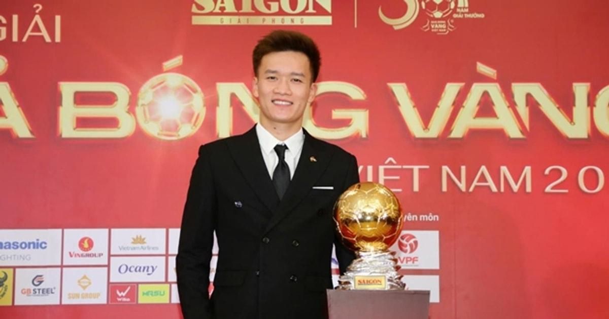 Nguyễn Hoàng Đức lập hat-trick Quả bóng vàng Việt Nam 2025