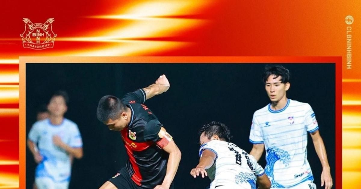 Trần Thành Trung ghi bàn giúp Ninh Bình FC đánh bại Albirex Niigata tại Singapore