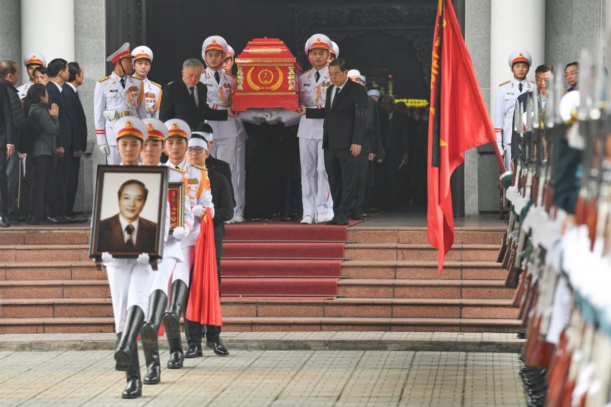 Lễ tang cấp Nhà nước nguyên Phó Chủ tịch Hội đồng Bộ trưởng Đoàn Duy Thành