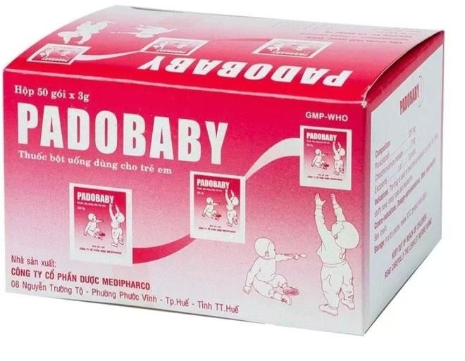 Bộ Y tế thu hồi toàn quốc lô thuốc cảm cúm Padobaby do không đạt tiêu chuẩn chất lượng