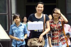 Nghi vấn lộ đề thi môn Toán trên Facebook