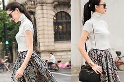 Phối đồ đẹp như thiếu nữ Hồng Kông