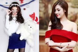 Ngắm phong cách Giáng sinh đẹp thôi miên của sao Việt