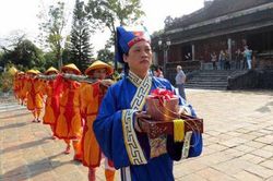 Tái hiện nghi lễ dựng nêu tại Đại Nội Huế
