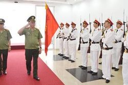 Bộ trưởng Trần Đại Quang làm việc tại Công an tỉnh Thừa Thiên - Huế