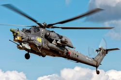 Máy bay trực thăng Mi-28N Nga bị rơi do nguyên nhân từ phi công