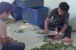 Ngang nhiên trộn chất gây ung thư vào giò chả