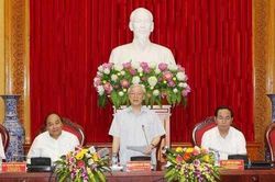 Tổng Bí thư lần đầu tham gia Đảng ủy Công an Trung ương