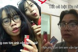 'Cạn lời' với trào lưu chế ảnh 'cái gì cũng nói hộ được lòng FA' hot nhất facebook