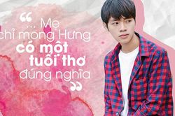 Cao Bá Hưng: 'Mẹ chỉ mong Hưng có một tuổi thơ đúng nghĩa…'