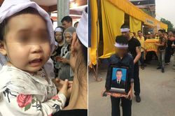 Đang chở con nhỏ, bố bị nhóm giang hồ đâm chết: Bé gái liên tục gọi tên cha trong tang lễ
