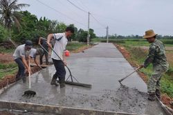 Yên Thành chung sức xây dựng Nông thôn mới
