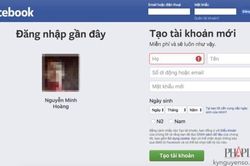 Cách đăng nhập Facebook không cần mật khẩu