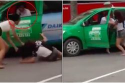 Clip: Mặc nữ sinh van xin kêu cứu khi bị đánh, nam tài xế taxi Mai Linh vẫn lên xe bỏ đi