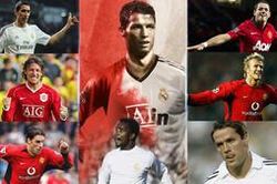 Điểm mặt những ngôi sao từng thi đấu cho Real Madrid và Man United