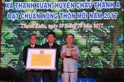 Xã Thạnh Xuân (huyện Châu Thành A, tỉnh Hậu Giang) đạt chuẩn nông thôn mới