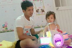Phiên bản Em gái mưa cực hot của cầu thủ Hải 'Beck' và con gái