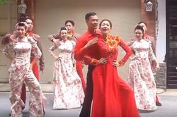 Yêu 9 năm, cặp dancer nhảy '60 năm cuộc đời' hết mình trong đám cưới