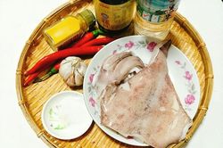 Mực xào cà ri cay