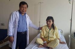 Nữ công nhân bị chứng u nang nguy hiểm hiếm gặp