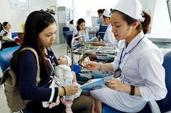 Tuần qua, Hà Nội gia tăng bệnh nhân mắc sởi, ho gà
