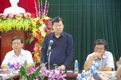 Phó Thủ tướng Trịnh Đình Dũng kiểm tra công tác phòng, chống bão số 14 tại Ninh Thuận