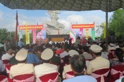 Kỷ niệm 50 năm và khánh thành Bia chiến thắng 37 tàu Mỹ trên sông Rạch Ruộng