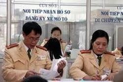 Thủ tục đăng ký sang tên xe trong cùng tỉnh