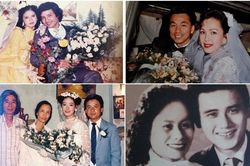 Hé lộ bất ngờ về loạt ảnh cưới thuở xưa của sao Việt