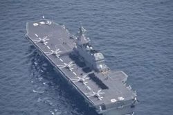 Trung Quốc ớn Nhật biến chiến hạm Izumo thành tàu sân bay thực sự