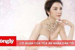 Lý Nhã Kỳ lộng lẫy với trang sức kim cương trong ngày cưới